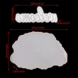 2 Pcs Crystal Epoxy Resin Mold Hanging Plate Silicone Mould DIY Crafts