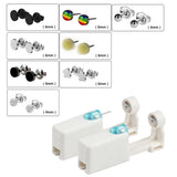 2 Pcs Disposable Sterilized Ear Piercing Gun Professional No Pain Piercer