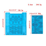Earring Storage Rack Drop Glue Molds Jewelry Display Silicone Mold