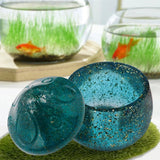 2 Pcs Epoxy Mushroom Jar Storage Box Mold DIY Home Decoration Jewelry Storage