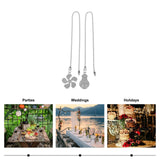 2 Pcs Fan Light Pendant Beaded Pull Chain Extension