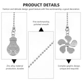 2 Pcs Fan Light Pendant Beaded Pull Chain Extension