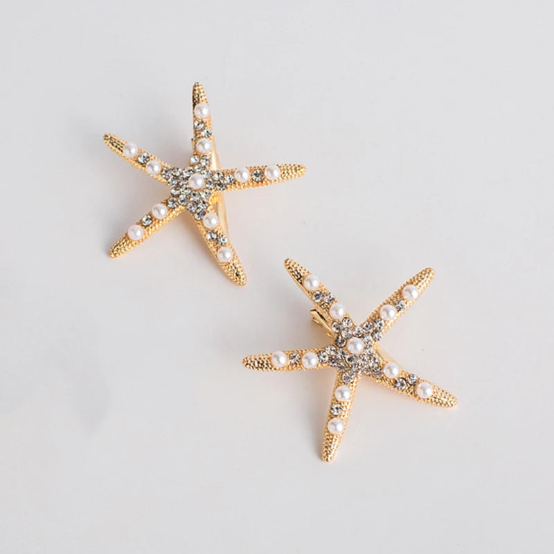 Starfish Bridal Hair Comb Wedding Hair Accessories