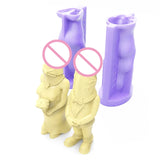 Wedding Couple Penis Candle Silicone Mould