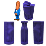 Wedding Couple Penis Candle Epoxy Resin Mould