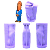 2 Pcs Wedding Couple Candle Molds