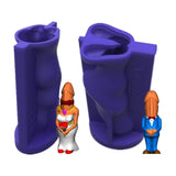 Wedding Couple Penis Candle Epoxy Resin Mould