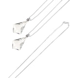 2 Pcs Glass Ceiling Fan Light Chain Night Stand Lamp Bedside Pull Iron Ext