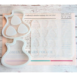2 Pcs Guitar Picks Resin Mold Silicone Epoxy Casting Mold Craft N2UE