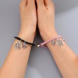 Halloween Spider Couple Bracelets Magnetic Matching Bangles
