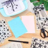 2 Pcs Halloween Plastic Embossing Folders for DIY Crafts