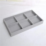 Velvet Jewelry Organizer Display Case Drawer Storage Box