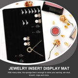 Velvet Ring Box Liner Earring Holder Display Stand