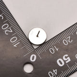 2 Pcs 12mm Stud Ear Base Charms Jewelry Components Earring Making Supplies