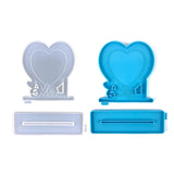 2 Pcs Love Photo Frame Silicone Molds for Resin Crafts