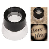 Multifunctional Cylinder Eye Magnifier Loupe Lens, 10X & 5X