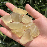 2 Pcs Citrine Rough Stone Raw Mineral Crystal Reiki Healing