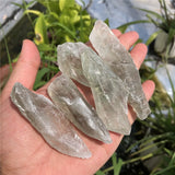 2 Pcs Green Quartz Rough Stone Crystal Reiki Healing Home Decor
