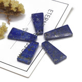 2 Pcs Crystal Agate Chakra Charms for Jewelry Making