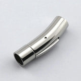 2 Pcs Necklace Magnetic Clasp DIY Cord Caps