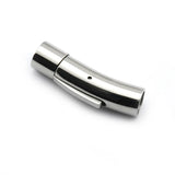 2 Pcs Necklace Magnetic Clasp DIY Cord Caps