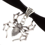 2 Pcs Halloween Cosplay Spider Choker Necklace for Women