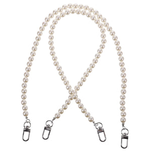 2 Pcs Pearl Waist Chain Nail Cutters Pants Metal Belt Trousers