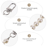 2 Pcs Pearl Waist Chain Nail Cutters Pants Metal Belt Trousers