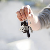 2 Pcs Snowboard Pendant Purse Keychain Car Keys Decorative Bag Charm
