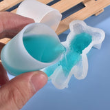 2 Pcs Reusable Silicone Measuring Cups Epoxy Resin Mixing Cups Non-Stick