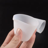 2 Pcs Reusable Silicone Measuring Cups Epoxy Resin Mixing Cups Non-Stick