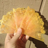2 Pcs Crystal Epoxy Resin Mold Coaster Casting Silicone Mould DIY