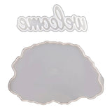 House Door Hanging Plate Silicone Mold DIY Crafts Pendant