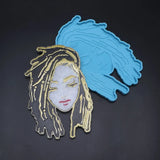 Goddess Coaster Epoxy Resin Mold DIY Crafts Home Decor Making Tool