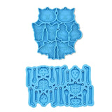 Skull Bat Earrings Resin Mold Silicone Mould