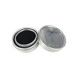 2 Pcs Silver Ribbon Cardboard Jewelry Organiser Case