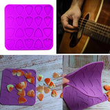 2 Pcs Guitar Picks Epoxy Resin Molds Silicone Mould