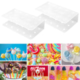 2 Pcs Acrylic Lollipop Display Stand for Parties