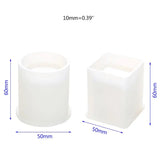 2 Pcs Crystal Epoxy Mold for DIY Ornaments