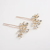 Crystal Flower Hairpins Wedding Hair Accessories