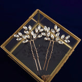 Crystal Flower Hairpins Wedding Hair Accessories