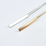 2 Piece Silver Waist Chain Elastic Belt for Women
