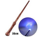 2 Piece Wizard Wands Sound Illuminating Toy Wand for Kids Girls Party Costume