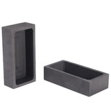 2 Pcs 1 KG Graphite Ingot Mold for Melting Casting Refining