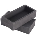 2 Pcs 1 KG Graphite Ingot Mold Crucible Mould for Melting Casting Refining