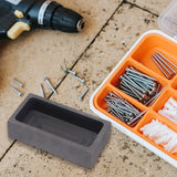 2 Pcs 1 KG Graphite Ingot Mold Crucible Mould for Melting Silver Aluminum Copper