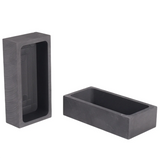 2 Pieces 1 KG Graphite Ingot Mold for Metal Melting