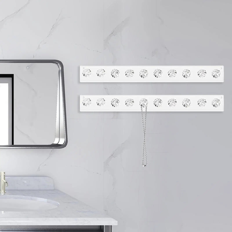 Acrylic Necklace Hanger with Adhesive Hooks