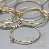925 Silver Earring Hooks - Plated Sterling Silver Ear Posts