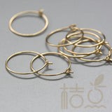 925 Silver Earring Hooks - Plated Sterling Silver Ear Posts